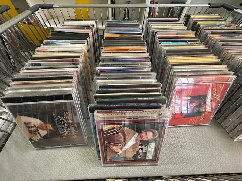 CDs & DVDs im Sozialkaufhaus Bonn & Swisttal bei Köln